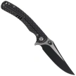 Nóż składany WeKnife Dracarys LE No 076/199 Black Titanium, Black Stonewashed / Satin M390 (WE25061B-5)