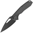 Kubey KB Coeus Knife, Black DLC Titanium, Black DLC M390 (KB286E)
