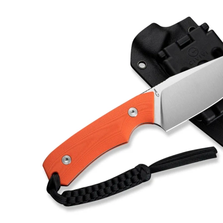 Civivi Gander Knife Orange G10, Satin 14C28N by Matt Gentry (C24058B-1)