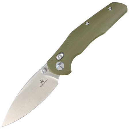 Bestechman Ronan Knife OD Green G10, Satin 14C28N (BMK02B)