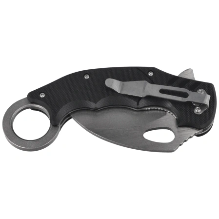 Maserin Karambit 42014/G10N Knife Black G10, Stonewashed 420