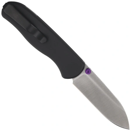 Kizer Drop Bear Zero Knife Black Aluminum, Satin Elmax by Azo (Ki3619BDA3)