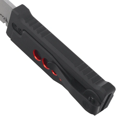 Nóż grawitacyjny Reate EXO-U Black-Red Speedhole Aluminium, Stainless Steel (EXO-U SBK.RD)