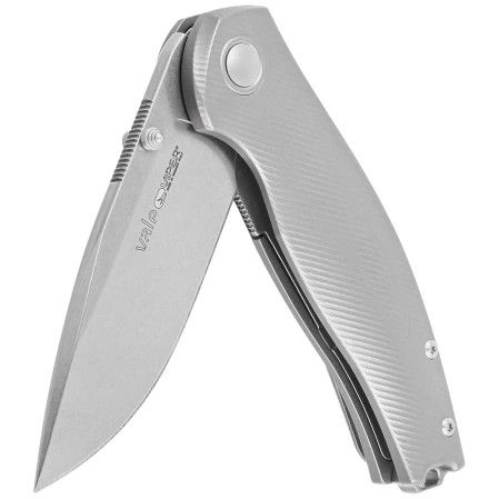 Viper Vale Gray Titanium, Stonewashed MagnaCut by Jesper Voxnæs Knife (V6006TI)