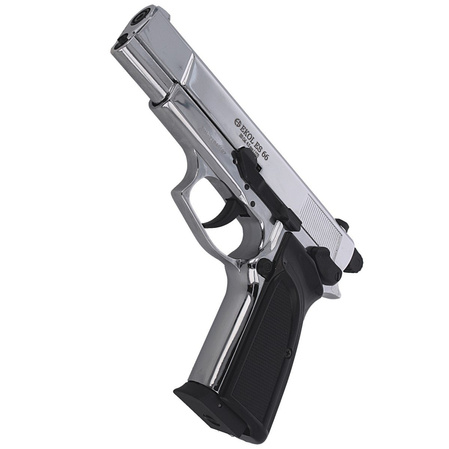 Zestaw wiatrówkowy 03: pistolet Voltran Ekol ES 66 Shiny 4.5 mm, 1500 BBs, 10 kapsuł CO₂, 100 tarcz