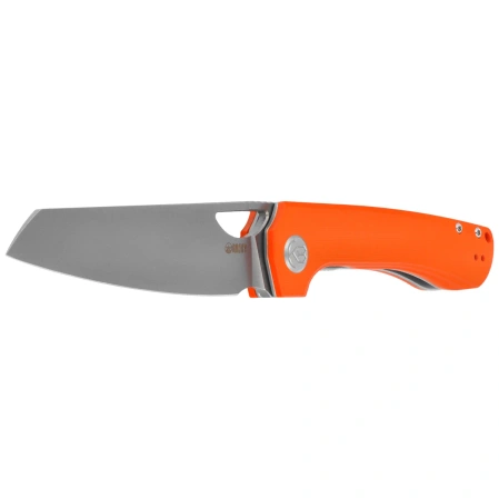 Nóż składany Kubey Elang Orange G10, Beadblasted AUS-10 by Sebastian Irawan (KU365A)