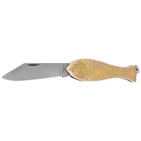 Mikov Fishlet 130 Gold, Stonewashed 420 (130-NZn-1/ZL STONEWASHED)