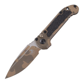 Microtech LUDT Gen III S/E Signature Automatic Knife Badlands Camo Aluminum, Badlands Camo M390MK by Tony Marfione (1135-1BNCS-Z4)