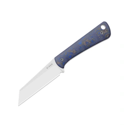 Nóż Kizer MiCrow Blue-Purple Vortex Pattern Micarta, Stonewashed AEB-L by Scott Halpern (1139A2)