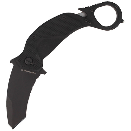 Extrema Ratio Nightmare Knife Black Aluminum, Black MIL-C N690 (04.1000.0454/BLK)