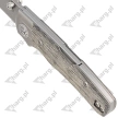 Bestech Tonic Grey Titanium / Black Canvas Micarta, Bead Blast Stonewashed M390 by Colin Maisonpierre Knife (BT2204A)