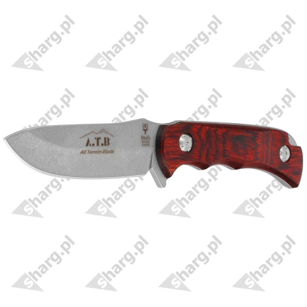 Nóż Muela ATB-9R All Terrain Blade Pakka Wood, Stonewashed X50CrMoV15