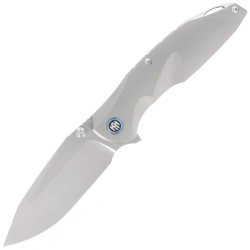 Nóż składany Remette RT-Cool Whale Gray Titanium, Pearlescent M390 (RTCL-T1)