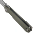 Bestechman Curvee Knife Green G10, Stonewashed/Satin AEB-L by Ostap Hel (BMK20B)