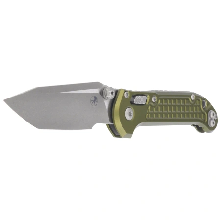Microtech LUDT Ram-Lok T/E Knife OD Green Frag Aluminium, Apocalyptic M390MK by Tony Marfione (1136RL-10APFROD)