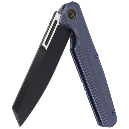Nóż składany WE Knife Reiver LE No 027/260 Blue Titanium, Black Stonewashed CPM S35VN (WE16020-4)