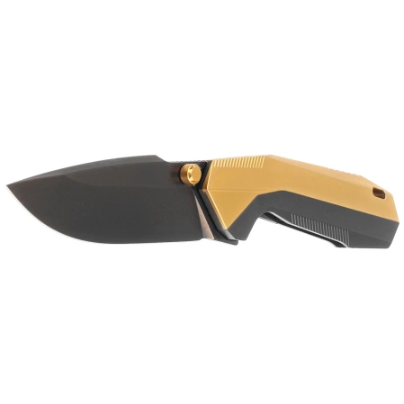 Nóż składany Remette RT-WK1-C Golden/Charcoal Grey/DLC Titanium, DLC M390