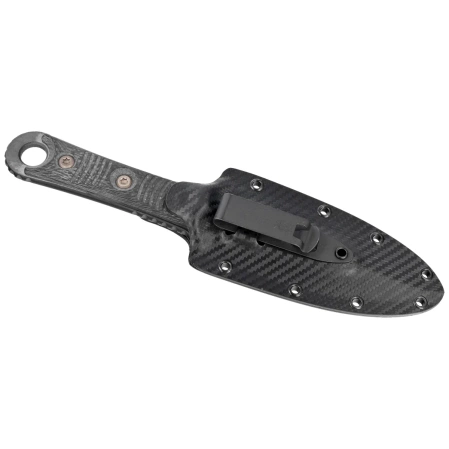 Nóż Microtech SBD D/E Signature Milled Carbon Fiber, DLC M390 by Borka Blades (201-1DLCCFS)
