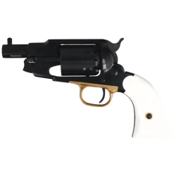Pietta 1858 Remington New Model Army Snubnose Ivory Steel .44 revolver (RGAI44/3'')