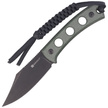Nóż Sencut Waxahachie Green Micarta, Black Stonewashed 9Cr18MoV (SA11C)