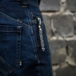 M-Tac knife lanyard Cuboid Skull Black/Grey paracord (TMLCS-BKGR)