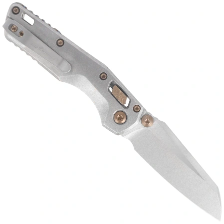 Microtech MSI Ram-Lok Mini S/E Marfione Select Knife Slab Side Titanium, Bronzed HW, Stonewashed M390MK by Tony Marfione (210M-10MS5)