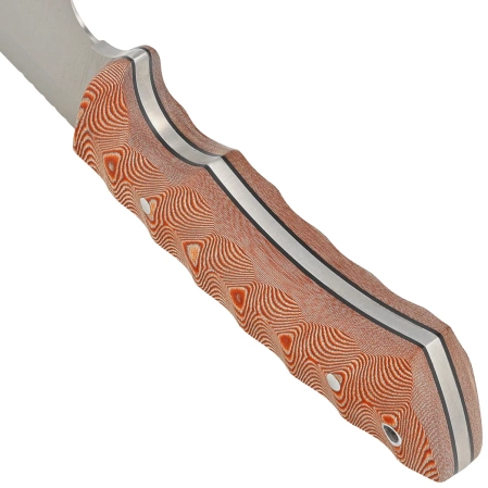 Nóż Muela Rhino-10SC.C Brown Canvas Micarta, Satin X50CrMoV15