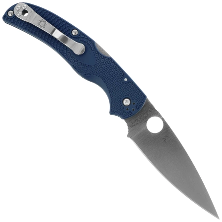 Nóż składany Spyderco Native Chief Lightweight Dark Blue FRN, Satin CPM S110V by Sal Glesser (C244PDBL)
