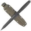 Nóż Maserin Gladio Alato 966/G10N Black G10, Black DLC N690