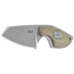 Nóż na szyje MKM Mikro 2 Green Canvas Micarta, Stonewashed M390 by Jesper Voxnæs (MKMR02-GC)