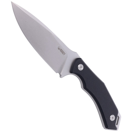 Nóż Kubey Orthodox Black G10, Bead Blasted 14C28N by Alexander Popoldnev (KU2108A)