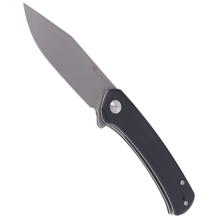 Sencut Knife Snap Black G10, Gray Stonewashed 9Cr18MoV (SA05B-V1)