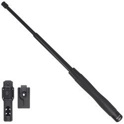 ESP Hardened Easy Lock 24'' Expandable Baton, Black Ergonomic (ExBT-24HE-BK BHT-55)