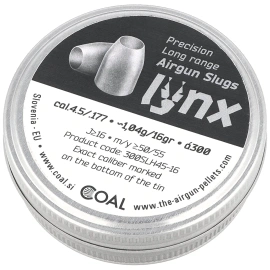 Śrut Coal Lynx HP Slug 16 4.5 mm, 300 szt. 1.04 g / 16.00 gr (300SLH45-16)