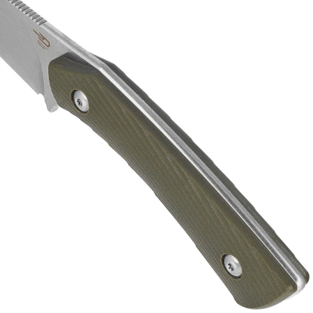 Nóż Bestech Step Green G10, Stonewashed D2 by Denis Simonutti (BFK06B)