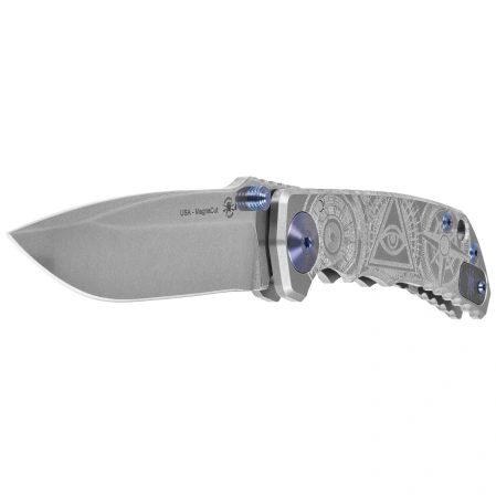 Nóż składany Spartan Blades Harsey Folder ''Oculus'' Titanium, Stonewashed MagnaCut