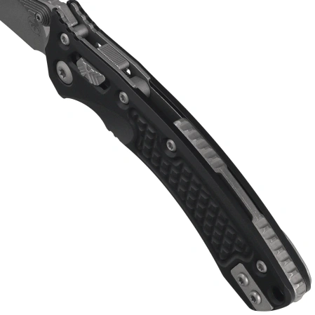 Nóż składany Microtech Amphibian Mini Ram-Lok S/E Frag Black Aluminium, Apocalyptic M390MK by Tony Marfione (137MRL-10APFR)