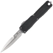 Nóż automatyczny OTF Microtech Ultratech Gen III EX-ZBP Bayonet Signature Black Aluminium, Stonewashed M390MK by Tony Marfione (1120EX-10S)