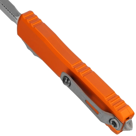 Microtech Ultratech Gen IV D/E OTF Knife Orange Aluminum, Apocalyptic M390MK by Tony Marfione (11224-10APOR)