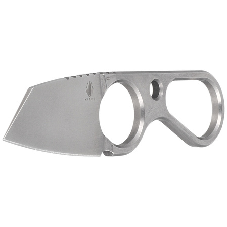Kizer Bowtie Knife Stonewashed D2 by Henning Marxen (1061A1)