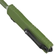 Nóż automatyczny OTF Microtech Ultratech Gen III ZBP D/E Cerakote Green Aluminium, Cerakote Green M390MK by Tony Marfione (1122-1GR-C20Z4)