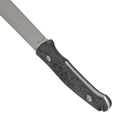 Viper Trail Knife Black Carbon Fiber, Satin N690Co by Jens Ansø (VT4068FC)