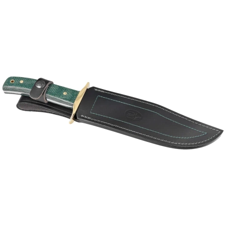 Muela BW-Classic-19G Green Jute Micarta Knife, Satin X50CrMoV15