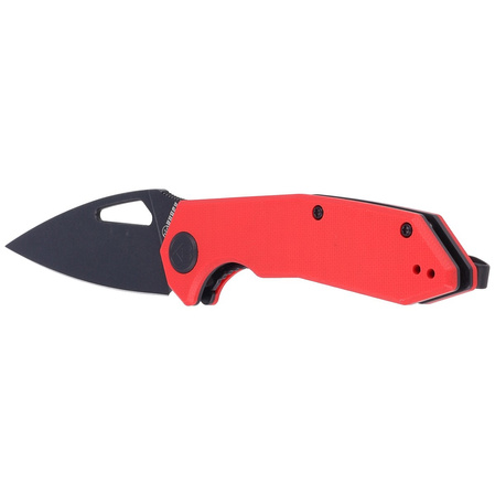 Nóż składany Kubey Coeus Red G10, Dark Stonewashed D2 (KU122H)