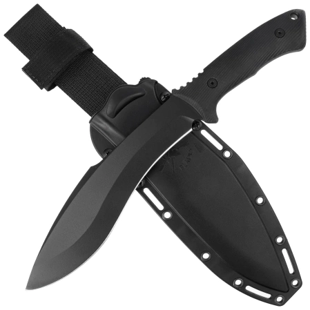 Nóż Spartan Blades Harsey Kukri Black Polymer, Black 1095 Cro-Van by William W. Harsey Jr. (SBSL007BK)