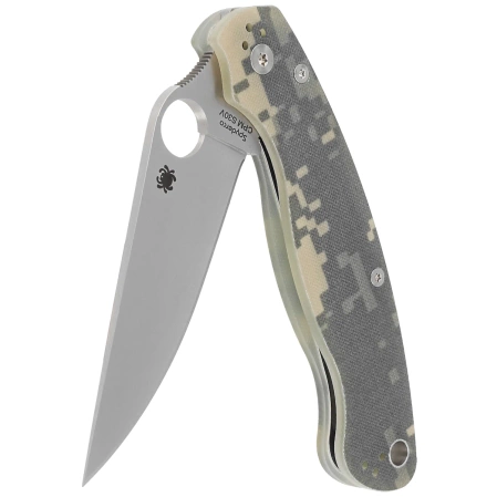 Spyderco Military 2 Knife Digital Camo G10, Satin CPM S30V by Sal, Eric Glesser (C36GPCMO2)
