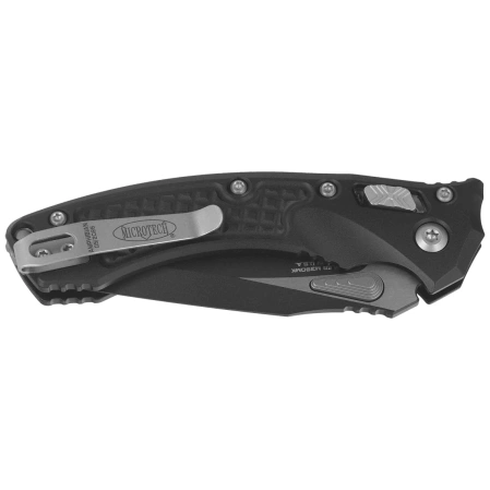 Nóż składany Microtech Amphibian Mini Ram-Lok S/E Frag Black Aluminium, Black M390MK by Tony Marfione (137MRL-1FR)