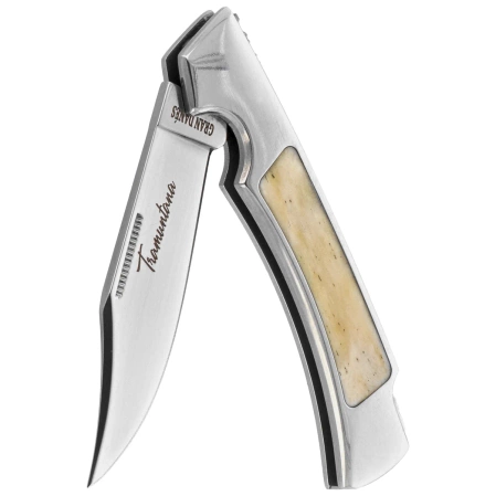 Nóż składany Tramuntana Decor Habitat Great Dane Polished Bone/Steel, Mirror 440 (N93H)