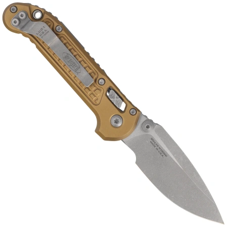 Microtech LUDT Ram-Lok S/E Knife Tan Frag Aluminium, Apocalyptic M390MK by Tony Marfione (1135RL-10APFRTA)