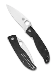Nóż składany Spyderco Mantra 4 Black Carbon Fiber, Satin 8Cr13MoV (C274CFP)